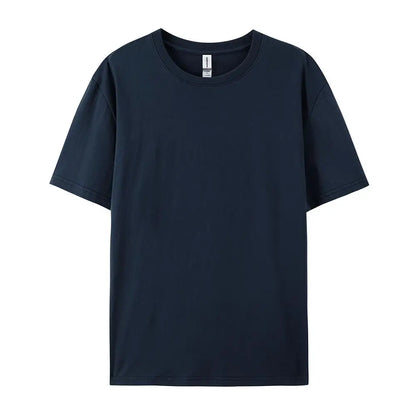 100% Cotton Solid T-shirts for Men / Woman, older Teens, Short Sleeve Fashion Brand Trend,  Casual Soft Clothing Tees,  Customized Products,  Summer Tops, ,