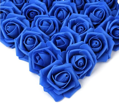 10/20/50Pcs Artificial Foam Rose Flowers,  Fake Flower for Home,  Room,  Decor for  Wedding Party, Halloween, Thanksgiving,  Christmas, Valinrtines Day