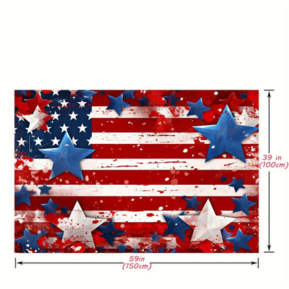 American flag background cloth,Patriotic  Day partys  photo background,Patriotic National Day banner