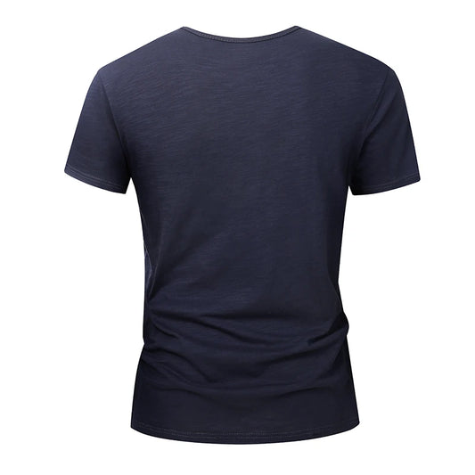 100% Cotton Mens T-shirt  for Summer.  Short Sleeve Tops,Tee,  in Black, White and COLORS. Soft , High Quality Mens  T-shirts.