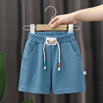 New Summer Boys /Girls Shorts,  for Kids.   Casual.   Elastic Waist,  Short Pants. KHAKI has a few lowstock Numbers, depending on sizes.