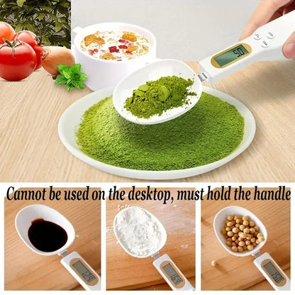 Mini Spoon Scales,  Digital Kitchen Scale,  Electronic LCD Food Scale to  0.1-500g Cooking Flour, Milk, Coffee, Powder Weight Measuring Spoons