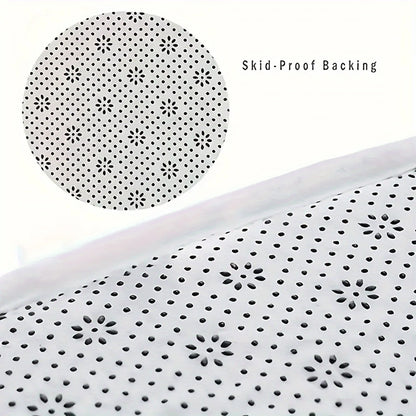 For L-shaped shower room, embossed , absorbent foot mat,  thick non-slip showe entrance mat