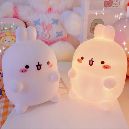 Rabbit Night Light forBedhead.  LED Small Table Light, Atmosphere Night Light Decoration,