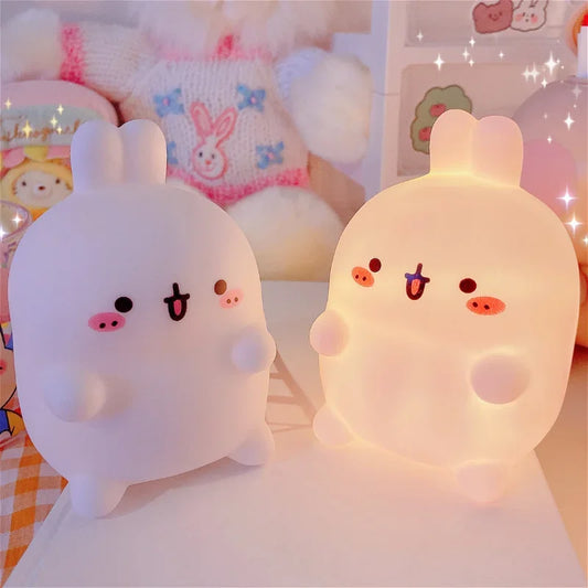 Rabbit Night Light forBedhead.  LED Small Table Light, Atmosphere Night Light Decoration,