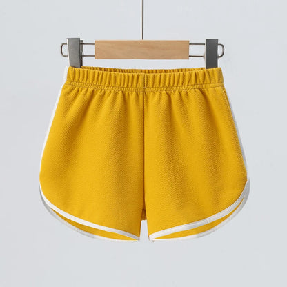 Summer Boys and Girls Shorts.   Comfortable and Casual CHILDREN'S Solid Color "gym shorts"