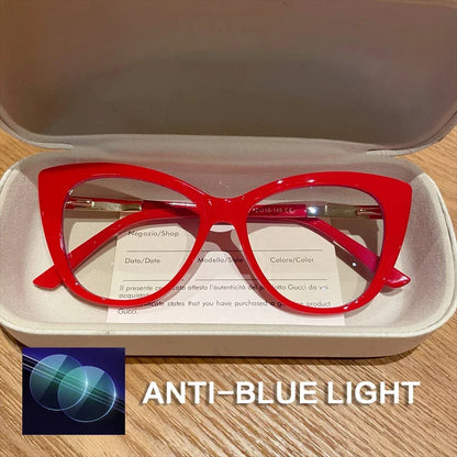 TR90 New Fashion Cat Eye Anti-Blue Ray Reading Glasses,  Photochromic Myopia,   Customization Prescription, Optical Eyewear.  SO MANY Choices