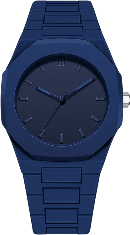 Mens watch, Quartz,  clean contemporary style.  Better picture in images.  Black watch with Black lettering is really low in stock.  Several other choices.