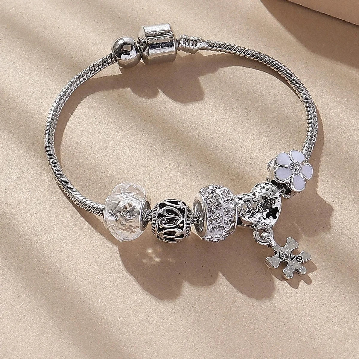 1PC Women's Fashion Multi Element Beaded Love, Valentines Day , Mothers Day. Daily Dressing Party Holiday Gift -005