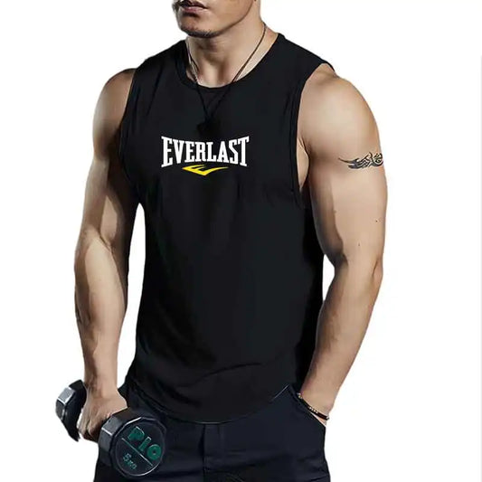 Summer Breathable Mesh Men's Vest  with Round Neck. Running Man, Daily Fashion,  Sleeveless Casual Tee Shirt All sizes available in all Five Colors.