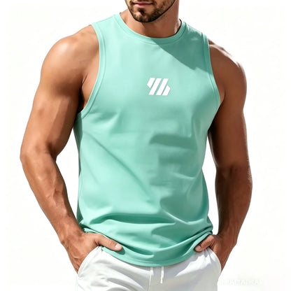 Men's Casual Fitness Tank Top. .  Sportswear Sleeveless Shirt. Mesh Breathable Tops.  Sports Vest Undershirt Mens sizing has to go UP 2 (TWO) SIZES for USA and EURO  SIZING.  NO RED Available!!!!