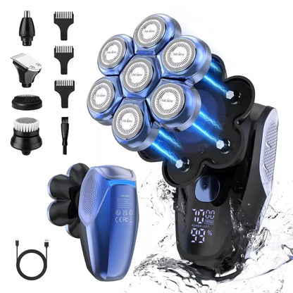Multi-functional Electric Shavers Kit for Bald Head Shaving,  Beard Shaving , all Mens Grooming