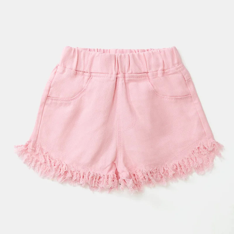 Baby Girls Summer Denim Clothing/ Shorts, Pants, Jeans, Clothes  for Girls.   Casual Short Trousers /Infant Bottoms