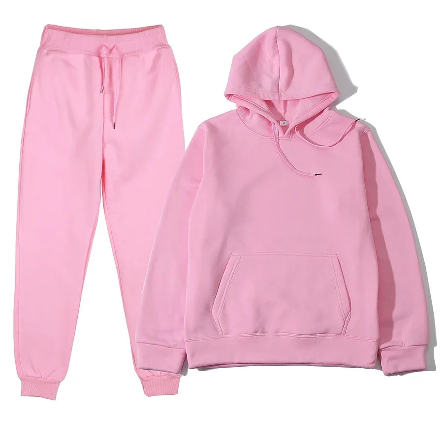 Men's Sports Sweat Suit  Fashion Tracksuit,  Womens  Hoodies + Pants,  Two Pieces Sets for  Running, Casual Sweatshirts Sweatpants Men's Clothing