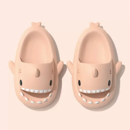 Mens and Womens Shark Slippers, Summer Slides, Bathroom Flip Flops, Soft Anti-Skid Shoes, and even Beach Sandals