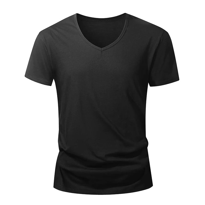 100% Cotton Mens T-shirt  for Summer.  Short Sleeve Tops,Tee,  in Black, White and COLORS. Soft , High Quality Mens  T-shirts.