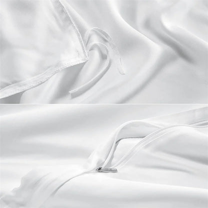 Dreamreal Pure Bamboo Bedding Set for Hotel Home Luxury Organic Bamboo Duvet Cover Fitted Bed Sheet Sets Pillowcase Cooling Soft