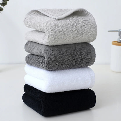 30*50cm Pure Cotton Plain Towel Is Soft, Absorbent and Lint-Free, Suitable for Home Bathroom Bathing