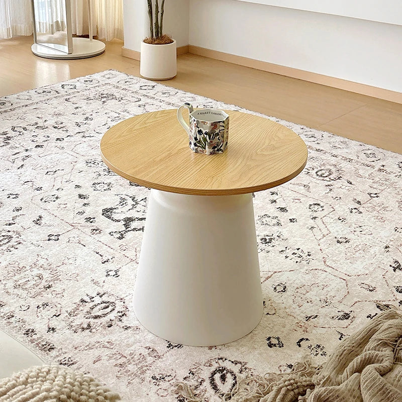 Luxury Simple Coffee Table Nordic Vintage Premium Aesthetic Side Table Creative Storage Table, Living Room Furniture