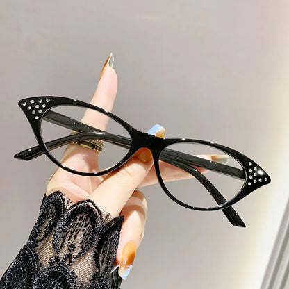 New Reading Glasses Man /Woman,  Cat Eye Rhinestone Readers /Unisex Fashion Blocking "Blue Light " Eyeglasses,    4 Colorful Styles, LOTS of Reader RX's, and Lots to pick from.