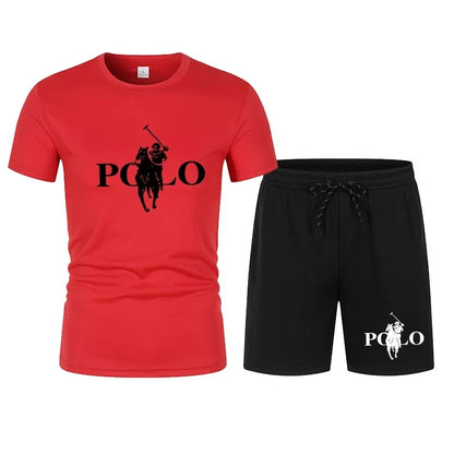 2026 Summer Fashion Trend, Leisure Sports Set,  Mesh,  High Street Men's Set,  T-shirt and shorts.  Well-stocked with several solid color choices for MIX and MATCH.