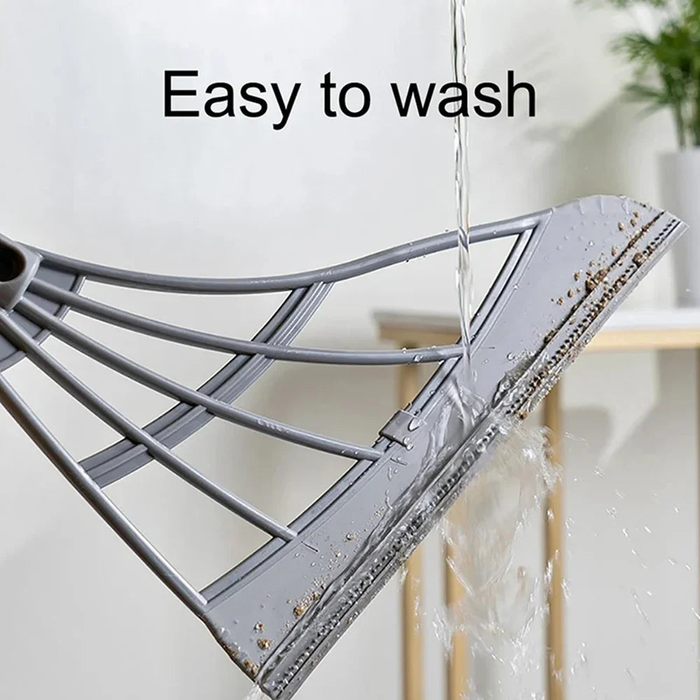 Silicone Scraper Broom. Magic Wiper,  High Place Glass Wiper,  Floor Mop.