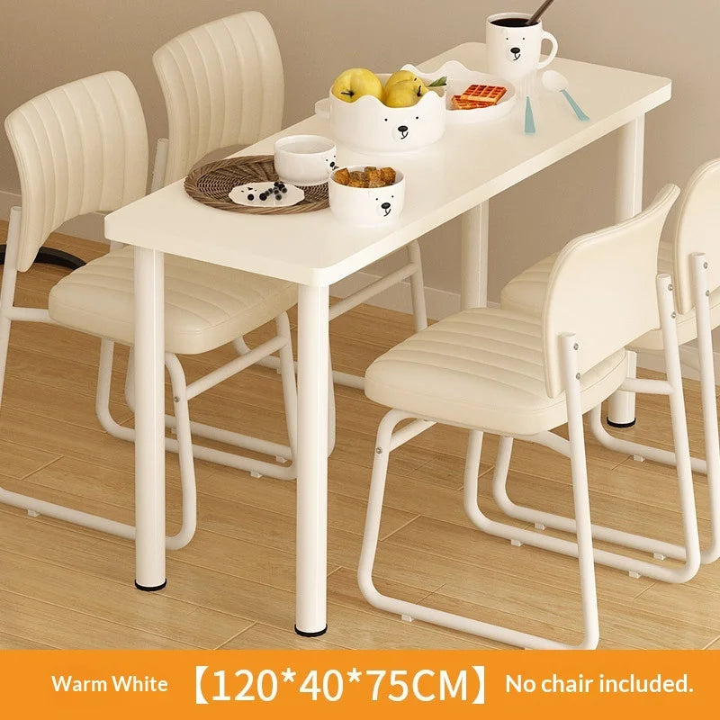 Dinner Table,  Extendable,  Dining Table and Chairs,  European Luxury,   Small Space Foldable Kitchen Dining Room Set  with 4  Chairs