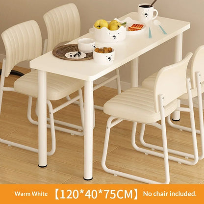 Dinner Table,  Extendable,  Dining Table and Chairs,  European Luxury,   Small Space Foldable Kitchen Dining Room Set  with 4  Chairs