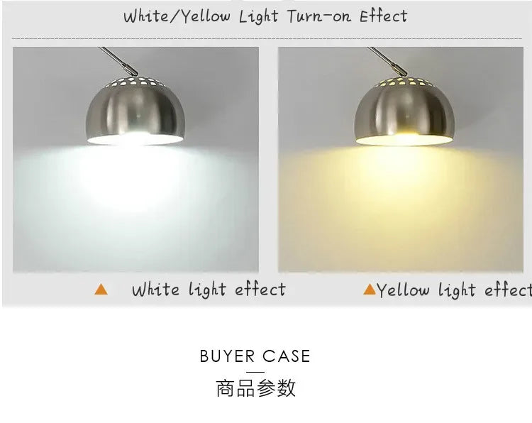Modern Simple LED  Floor Lamp. Eye Protection, Fishing Lamp for Living Room , Bedroom , Study. Vertical Lamp with High-end Bold LED