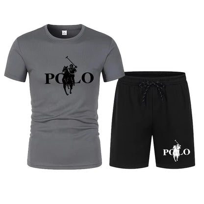 2026 Summer Fashion Trend, Leisure Sports Set,  Mesh,  High Street Men's Set,  T-shirt and shorts.  Well-stocked with several solid color choices for MIX and MATCH.