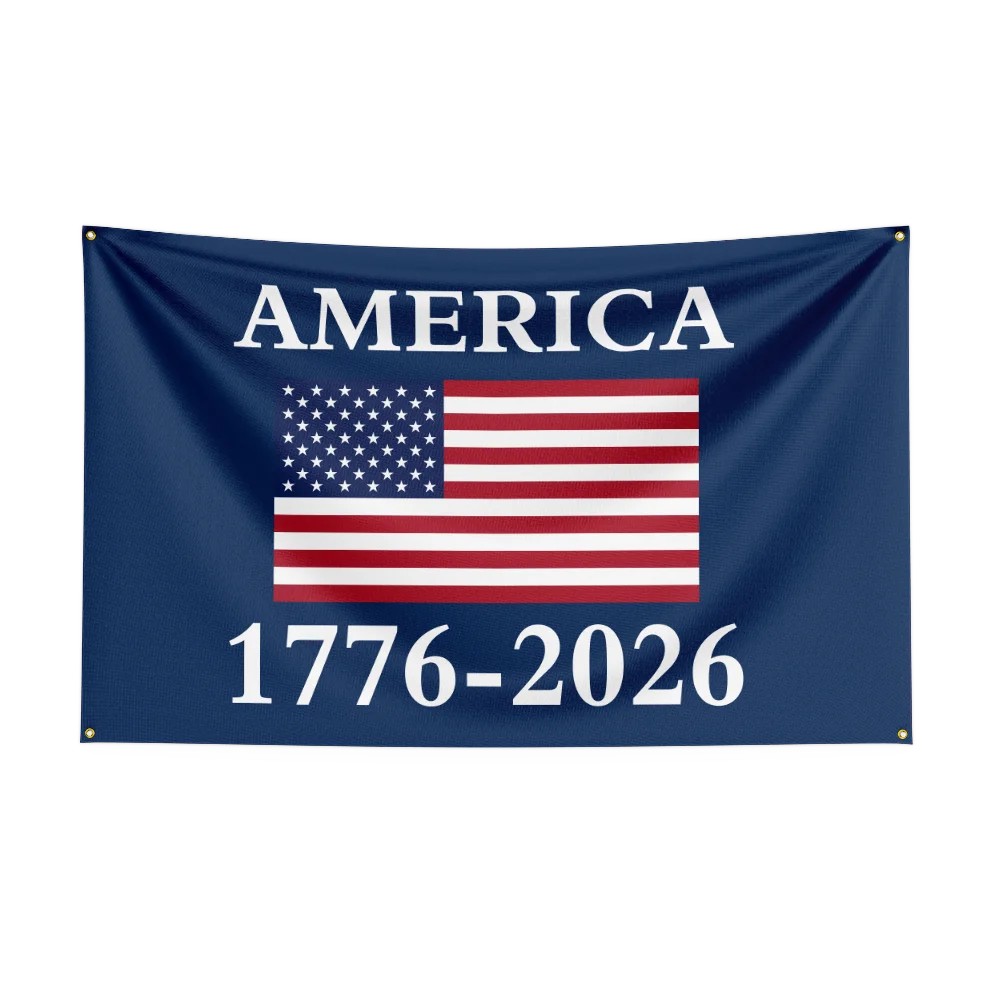 USA 250th Anniversary 1776 -2026 Semiquincentennial Flag,  Memorial DAY, Independence Day Flag, 250 Years US Birthday Outdoor Flag