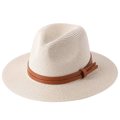 Large Size 56-58 59-60cm New Natural Panama Straw Hat Summer Men /Women Wide Brim UV Protection Fedora Sun Hat. There are 4 color /sizesthat are all gone.  Everything else is good. Great hat.  Id better find out what size I t