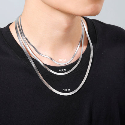 Stainless Steel Snake Chain Necklace for Women /Men of Gold Color  with Herringbone Choker,  Neck Chains 2026 Trend Jewelry Gift.  Perfect Gift for MOTHERS and FATHERS DAY