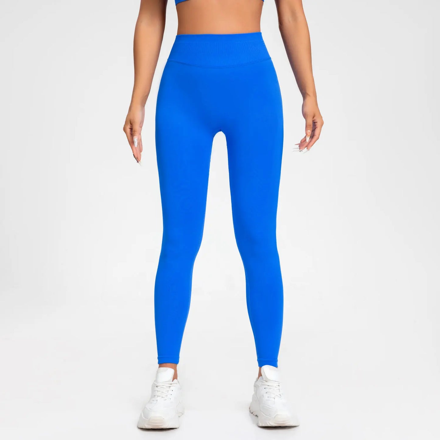 NCLAGEN Seamless Leggings Sports Women Gym Wear Clothes Outfit Yoga Pants Squat Proof Fitness Running Scrunch Bum Tights