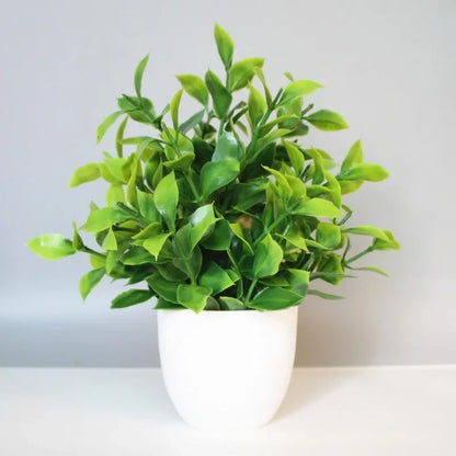 Potted Artificial  Bonsai Plants, Indoor/Outdoor Decorations.