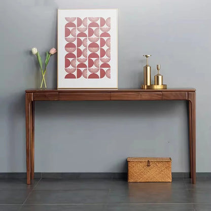 Classic Nordic Console Table Modern Minimalist Display Organizer,  Console Table  with Drawers