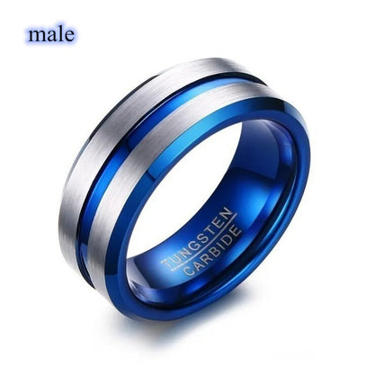 Fashion Couple Rings Men's CZ Stainless Steel Ring, Womens  Heart Cut Crystal Rhinestones Ring Set Wedding  Annniversary, Engagement Jewelry
