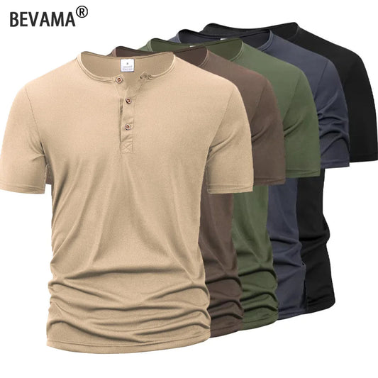 Mens Henley T-shirts,  Buttons,  Slim, Casual, Mens Solid Color,  Short Sleeve Sports T-shirt shirt.  Theres a Lt. Grey thats gone and every other color ha some of mostly everything.