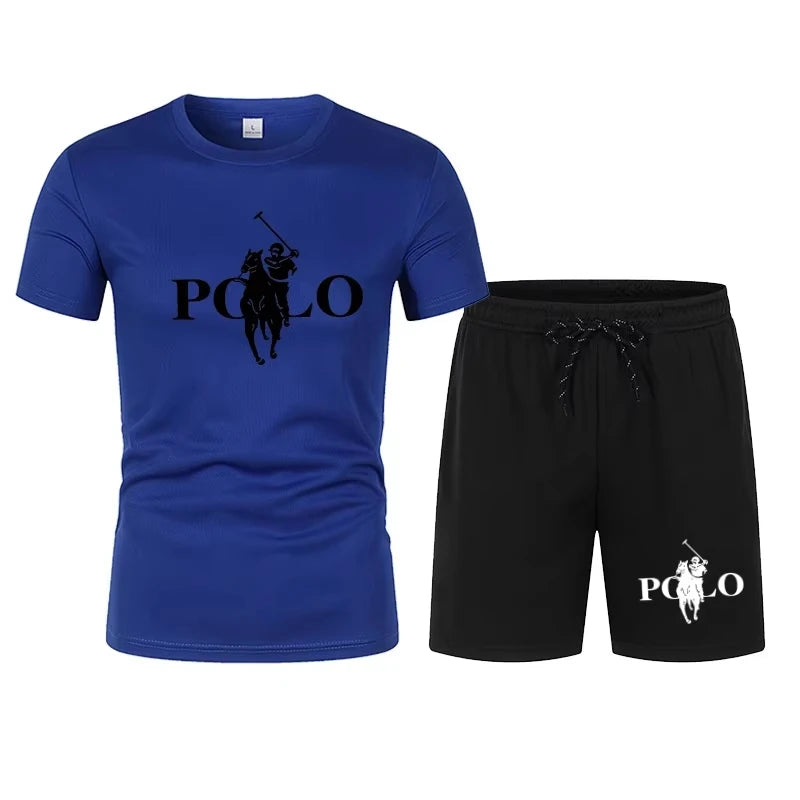 2026 Summer Fashion Trend, Leisure Sports Set,  Mesh,  High Street Men's Set,  T-shirt and shorts.  Well-stocked with several solid color choices for MIX and MATCH.