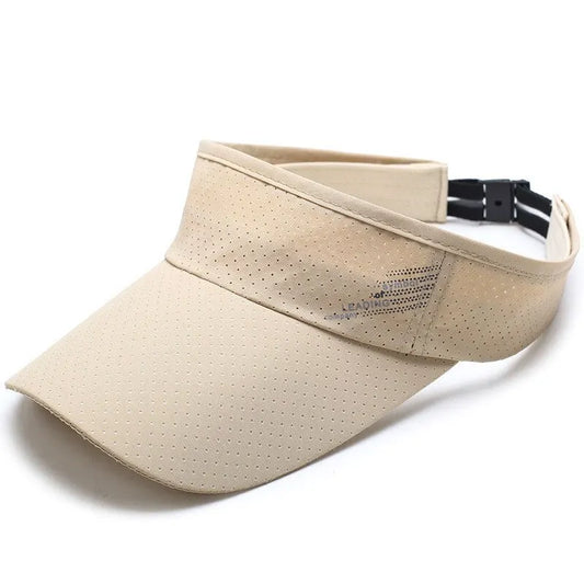 Spring and Summer All-purpose Sun Hat That Can Be Tied Up As A Ponytail. Breathable and Lightweight Sun Visor.