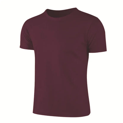 Quick-drying Round Neck Sport T-shirt Gym Jerseys Fitness Shirt Trainer Running T-shirt  for Men,  Breathable Sportswear