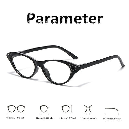New Reading Glasses Man /Woman,  Cat Eye Rhinestone Readers /Unisex Fashion Blocking "Blue Light " Eyeglasses,    4 Colorful Styles, LOTS of Reader RX's, and Lots to pick from.
