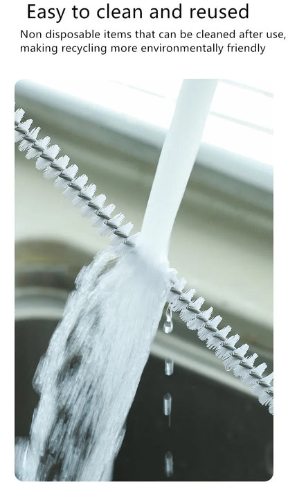 Pipe Dredging Brush  for any Drain in your home.  Bathroom, Kitchen, Basemen, anywhere you will ever need a flexible Drain Cleaner.