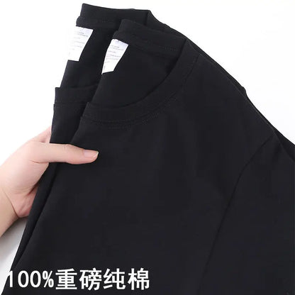 100% Cotton T-shirt,  Men /Women Solid Colors,  O Neck,  Short-sleeved Tops, Summer, Loose, Half-sleeve T Shirt Unisex M-4XL