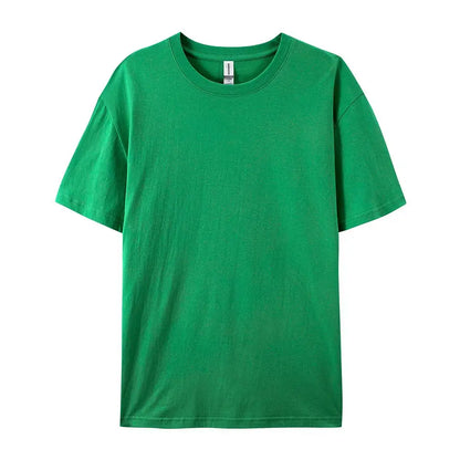 100% Cotton Solid T-shirts for Men / Woman, older Teens, Short Sleeve Fashion Brand Trend,  Casual Soft Clothing Tees,  Customized Products,  Summer Tops, ,