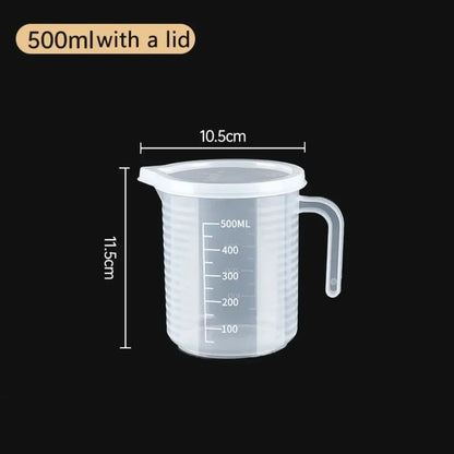 100-5000ml Thickened Plastic Measuring Cups,  Food Grade Measuring and Measuring Cup Beaker