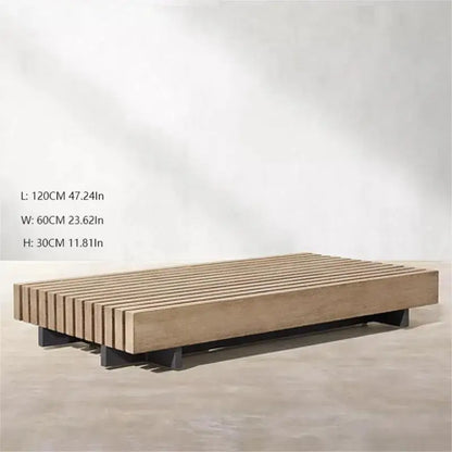 Modern Luxury Outdoor Garden Patio Furniture Teak Sofa Set Teak Outdoor Furniture.   Several arrangements and Furniture pieces to pick from.