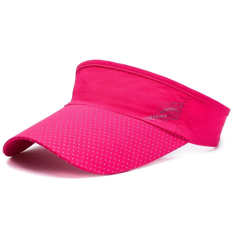 Spring and Summer All-purpose Sun Hat That Can Be Tied Up As A Ponytail. Breathable and Lightweight Sun Visor.