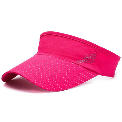 Spring and Summer All-purpose Sun Hat That Can Be Tied Up As A Ponytail. Breathable and Lightweight Sun Visor.