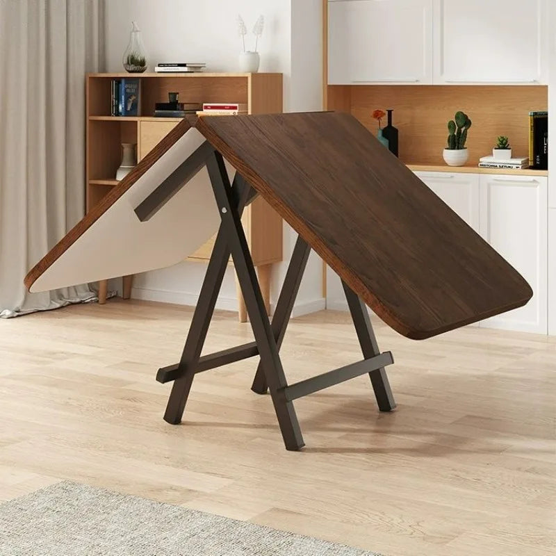 Folding dining table/household rectangula, utility table, indoor/ outdoor portable table